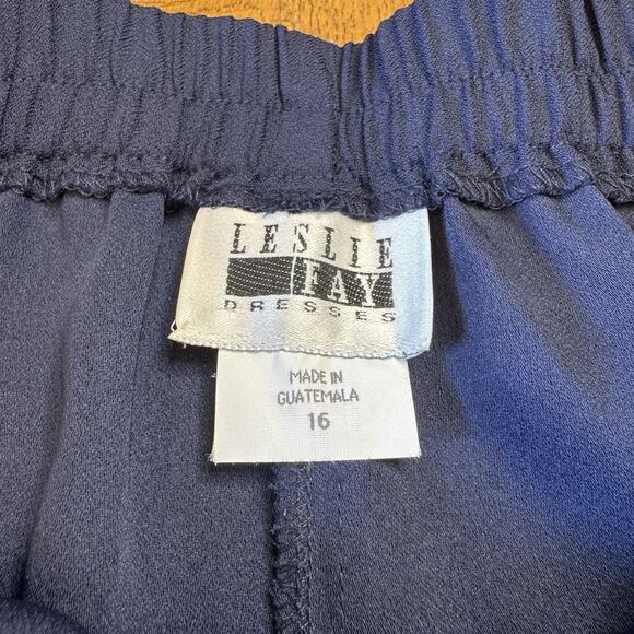 VTG Leslie Fay Leisure Suit Womens Plus Sz 16 Jacket Pants Grandmother Hippy 70s - Picture 11 of 15